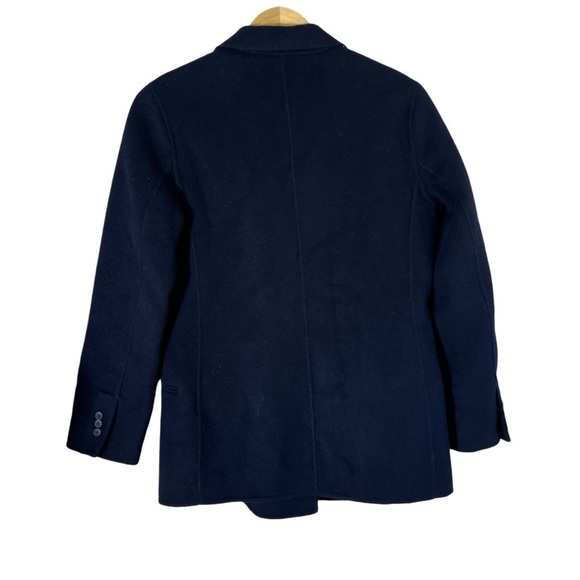 SANDRO PARIS Navie Double-Faced Chest Patch Wool Blazer - Picture 4 of 13